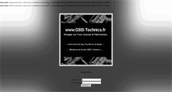Desktop Screenshot of dbm.gbb-technics.fr