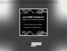 Tablet Screenshot of dbm.gbb-technics.fr